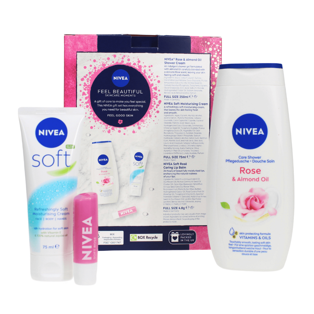 Nivea Skin Care Nivea Feel Beautiful 3pc Gift Set