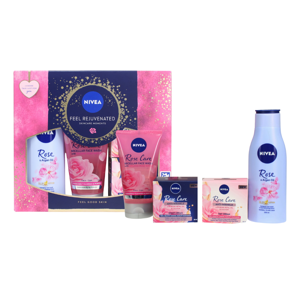 Nivea Skin Care Nivea Feel Rejuvenated 4pc Gift Set