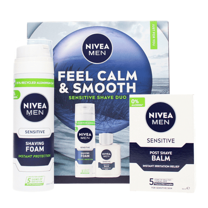 Nivea Skin Care Nivea Men Calm & Smooth Sensitive Shave Duo 2pc Gift Set