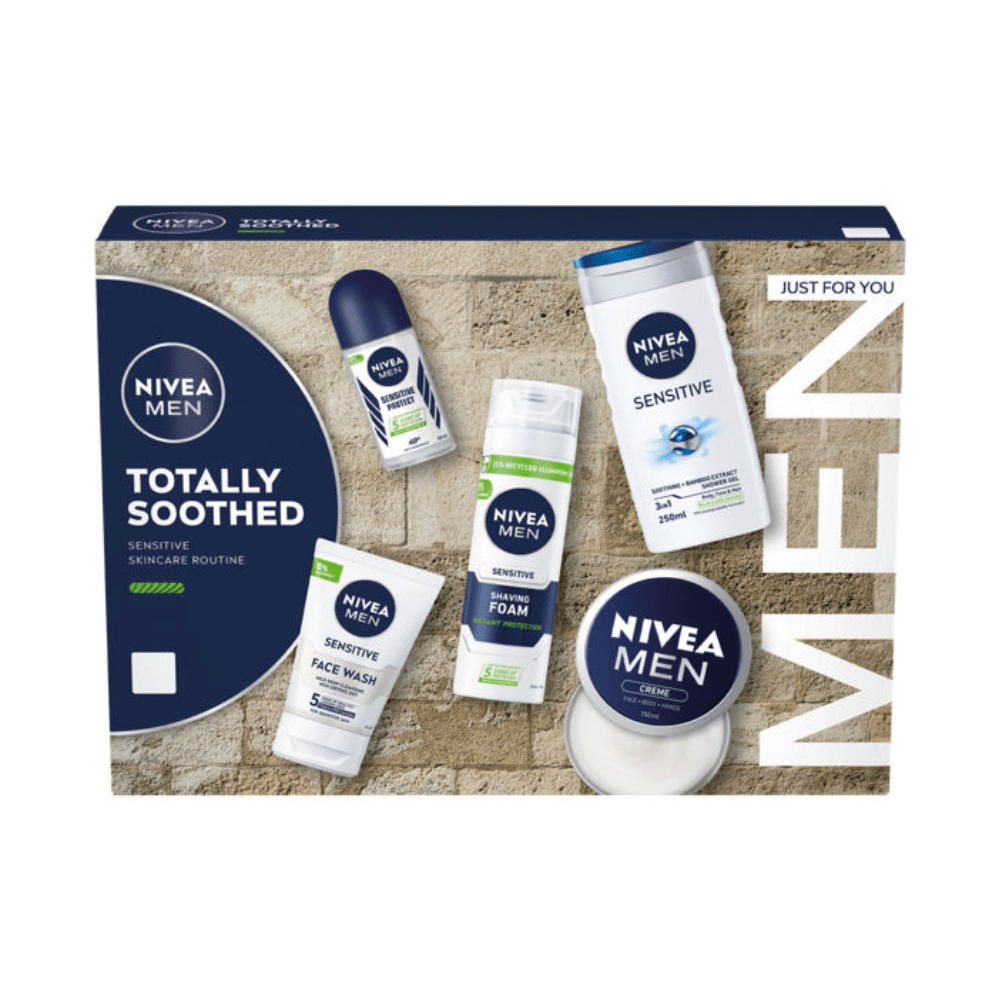 Nivea Skin Care Nivea Men Totally Soothed 5pc Gift Set