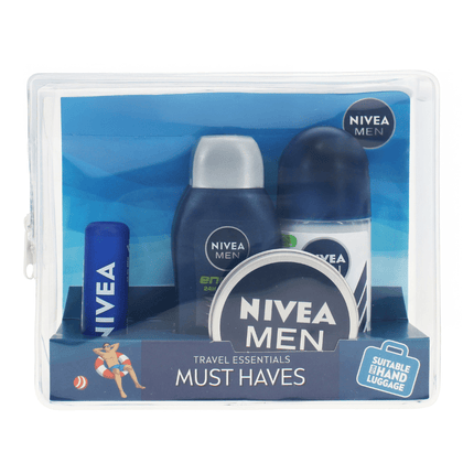 Nivea Skin Care Nivea Men Travel Essentials Must Haves 5pc Gift Set