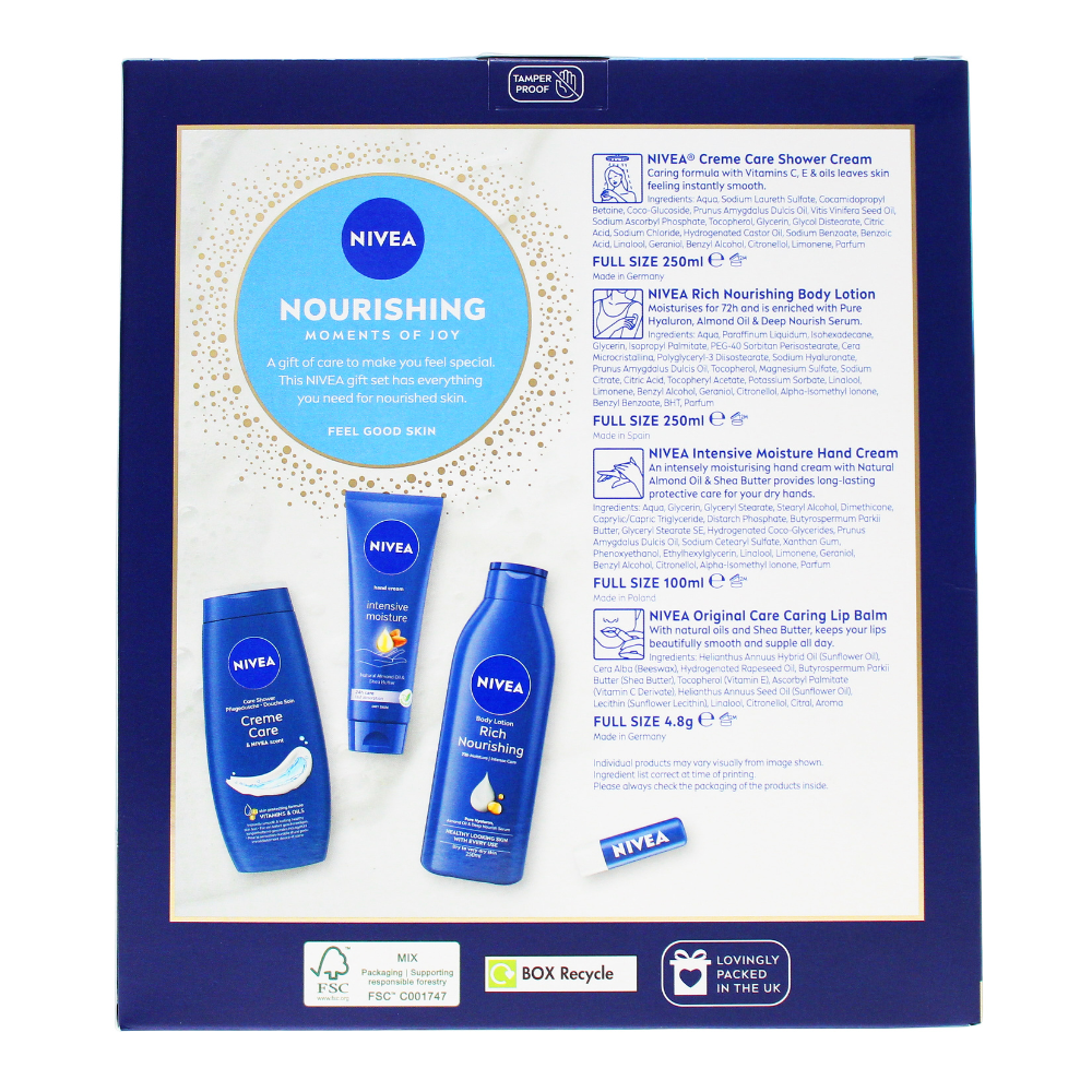 Nivea Skin Care Nivea Nourishing Moments of Joy 4pc Gift Set