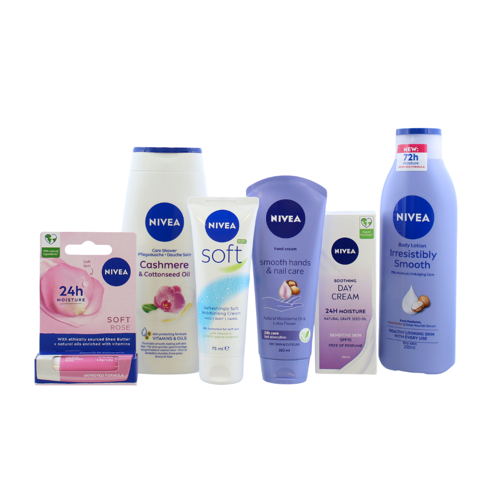 Nivea Skin Care Nivea Pampering Moments of Joy 6pc Gift Set