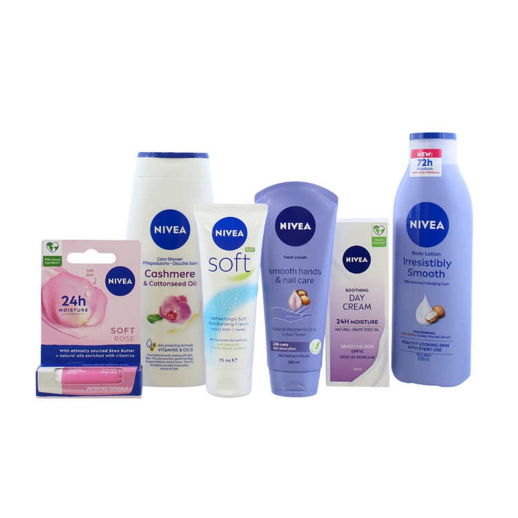Nivea Skin Care Nivea Pampering Moments of Joy 6pc Gift Set