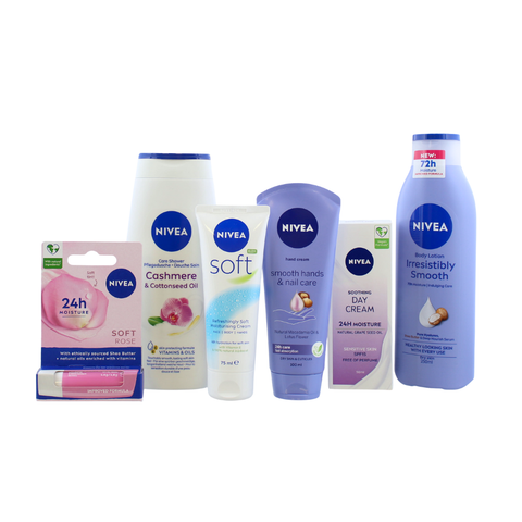 Nivea Skin Care Nivea Pampering Moments of Joy 6pc Gift Set