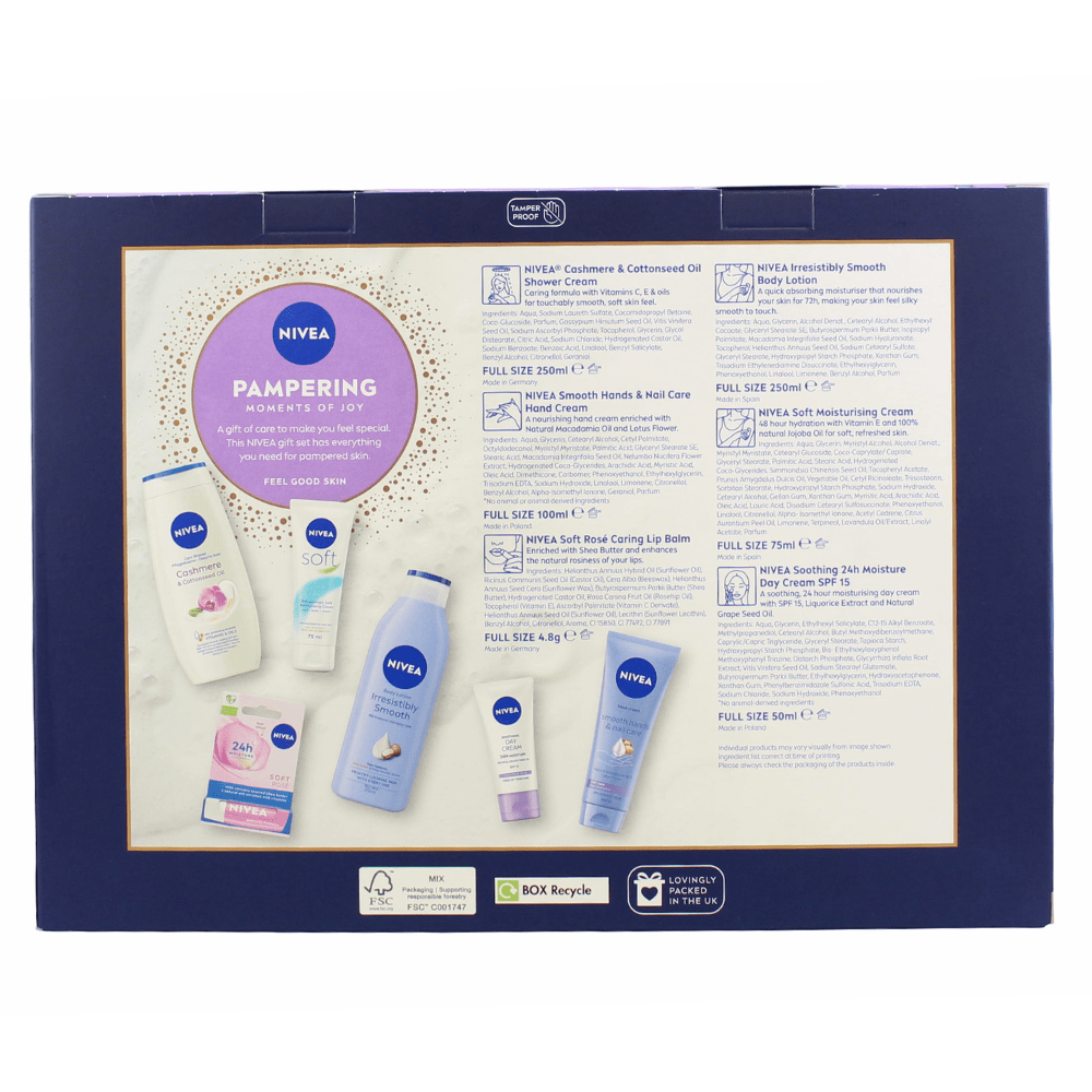 Nivea Skin Care Nivea Pampering Moments of Joy 6pc Gift Set