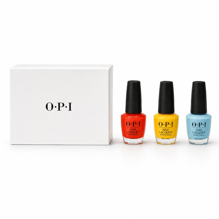OPI Make Up OPI Los Angeles Infinite Shine 2 Nail Varnish Gift Set (3 x 15ml)