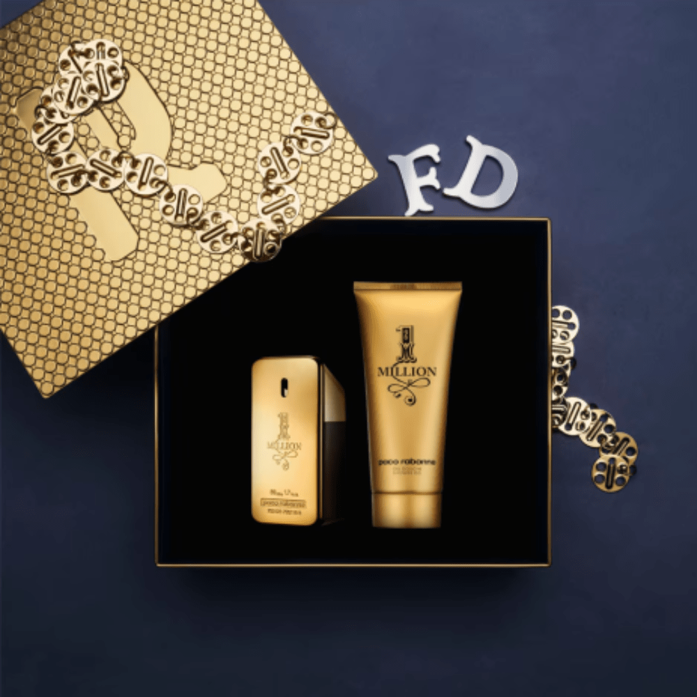 Paco Rabanne Men's Aftershave Paco Rabanne 1 Million Men's Aftershave Gift Set (50ml EDT + 100ml Shower Gel)