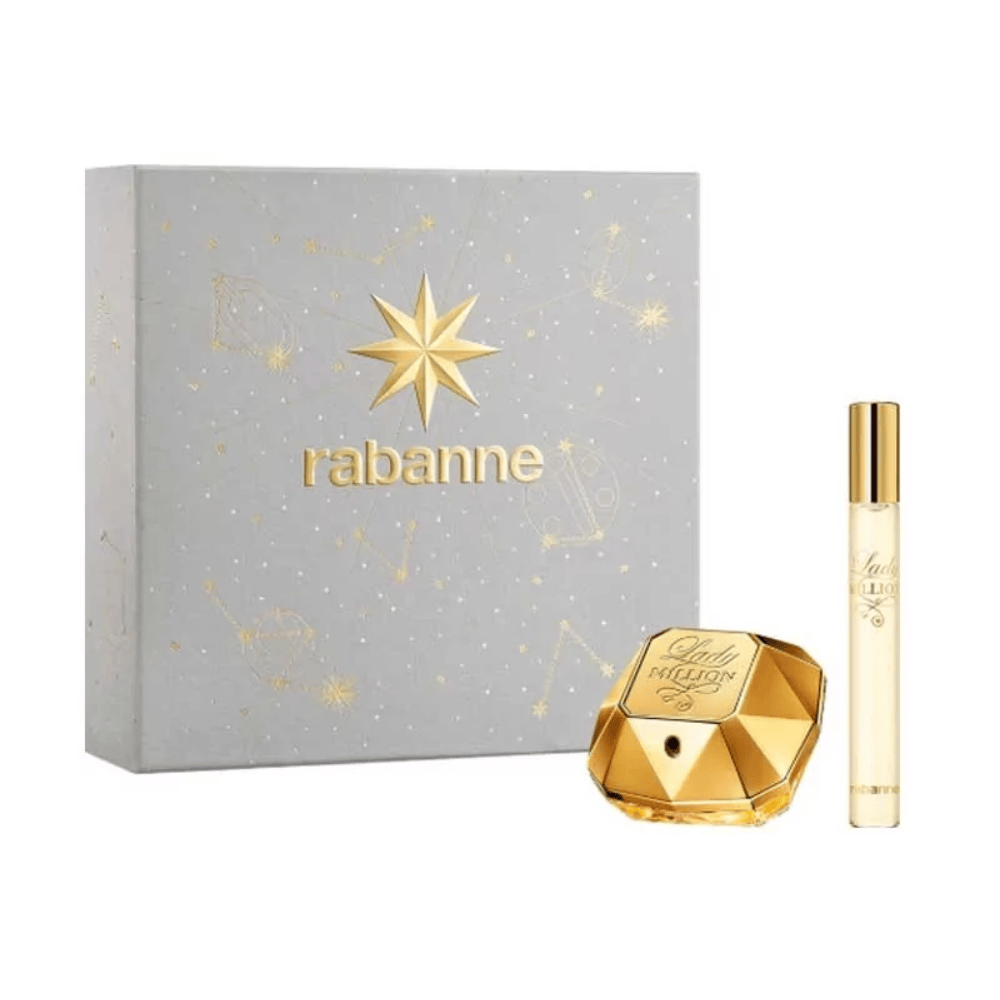 Paco Rabanne Women's Perfume Paco Rabanne Lady Million Women's Gift Set 50ml EDP + 10ml EDP)