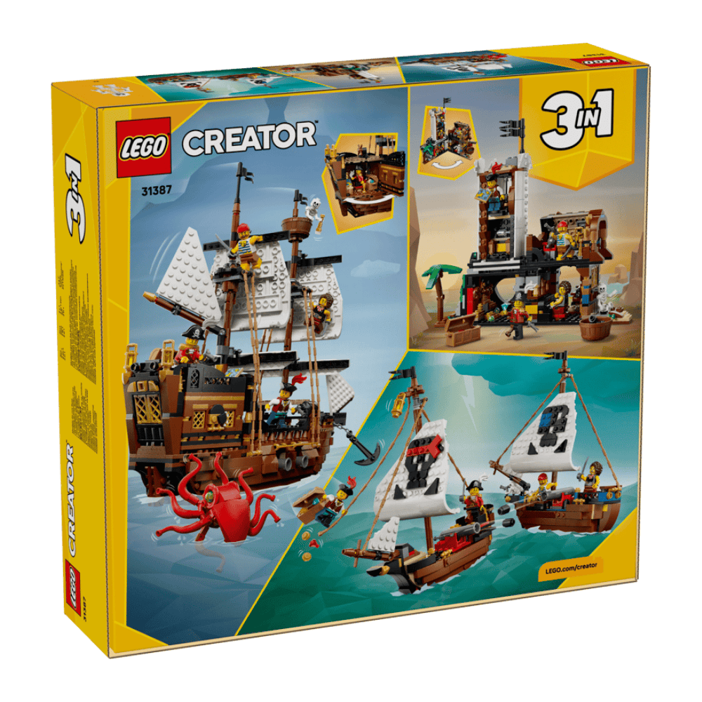 Perfume Direct RETIRED LEGO Creator 3-in-1 Iconic Pirate Ship (31109)