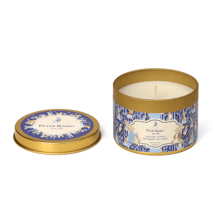 Peter Rabbit Candle Peter Rabbit Blueberry Pie Tin Candle