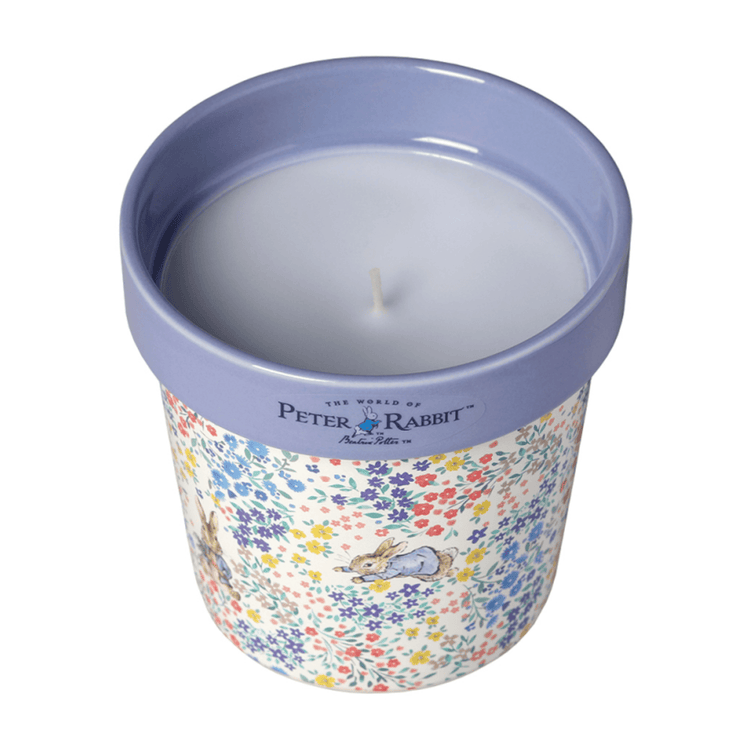 Peter Rabbit Candle Peter Rabbit Forget Me Not Plant Pot Candle