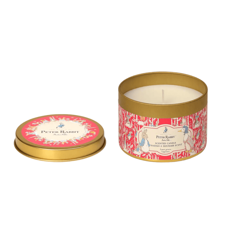 Peter Rabbit Candle Peter Rabbit Radish & Rhubarb Tin Candle