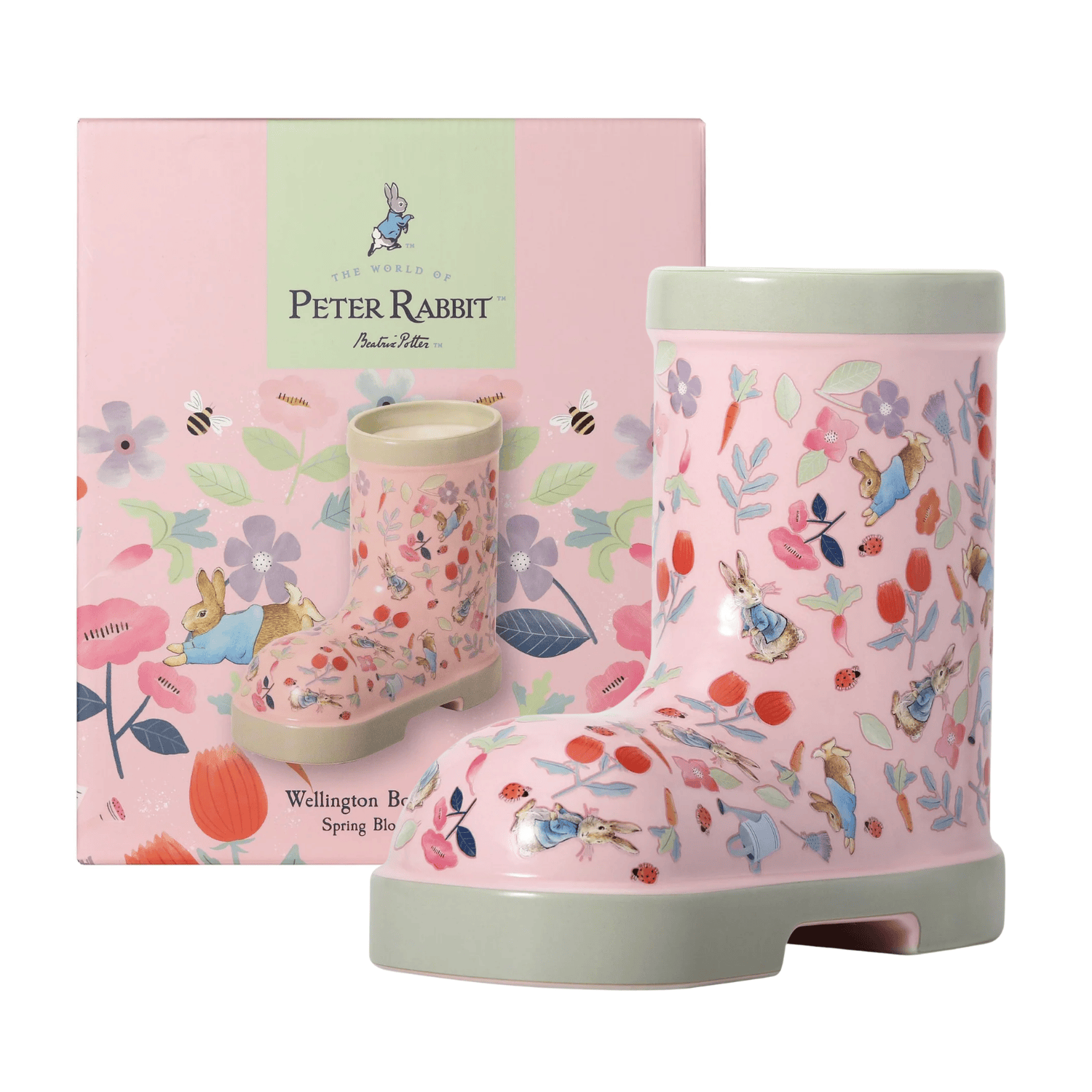 Peter Rabbit Spring Bloom Welly Boot Candle | Perfume Dir...