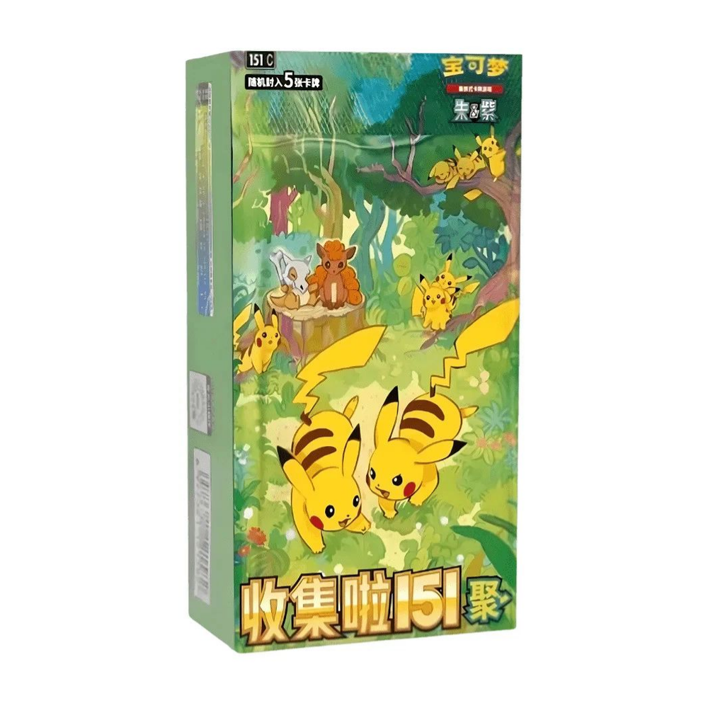Pokemon Pokemon Pokemon 151 Gathering Slim Booster Box (Chinese)