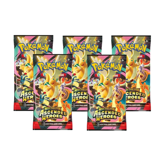 Pokemon Pokemon Pokemon Mega Evolution Ascended Heroes Elite Booster (5 Pack)