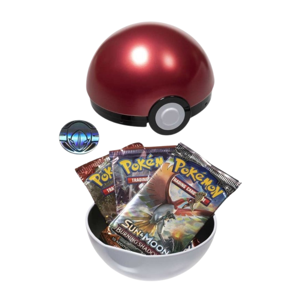 Pokemon Pokemon Pokémon Poke Ball Tin - Assorted (3 Boosters, Coin & Code Card)