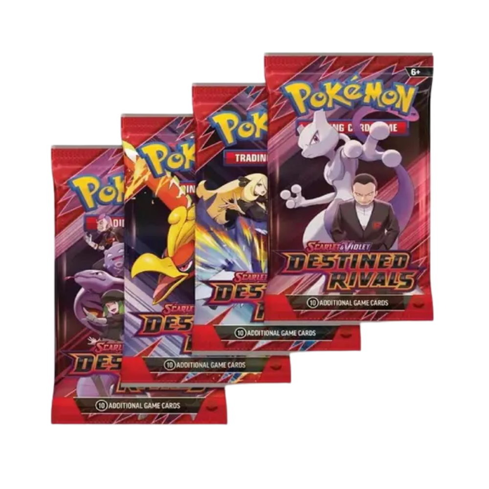 Pokemon Pokemon Pokemon Scarlet & Violet Destined Rivals Booster Pack (4 Pack)