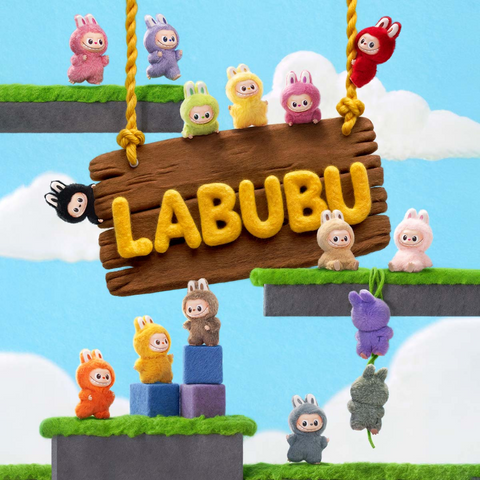 Pop Mart Plushie Labubu THE MONSTERS Pin For Love N-Z Series - Vinyl Plush Pendant Blind Box