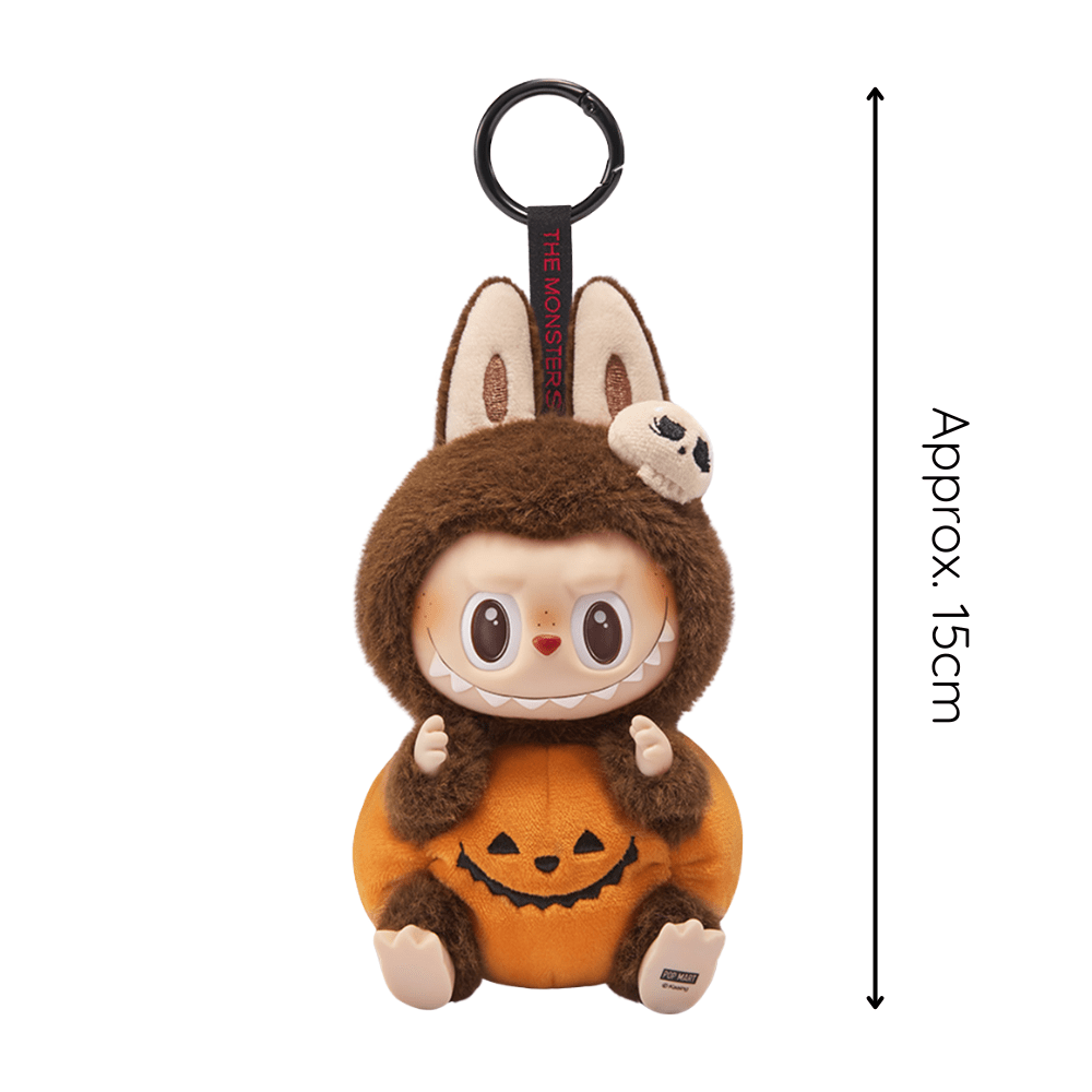 Pop Mart Plushie Labubu THE MONSTERS Sitting Pumpkin - Vinyl Plush Pendant
