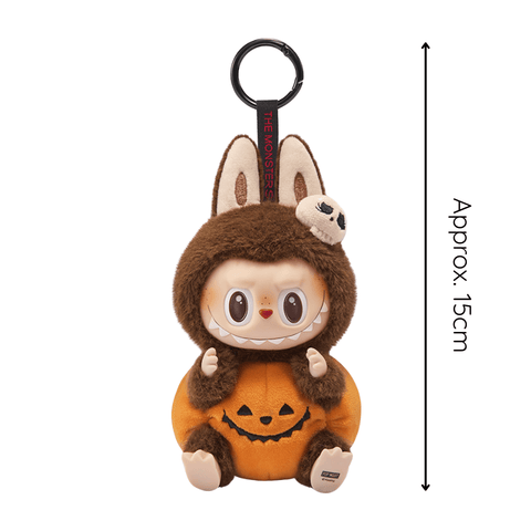 Pop Mart Plushie Labubu THE MONSTERS Sitting Pumpkin - Vinyl Plush Pendant