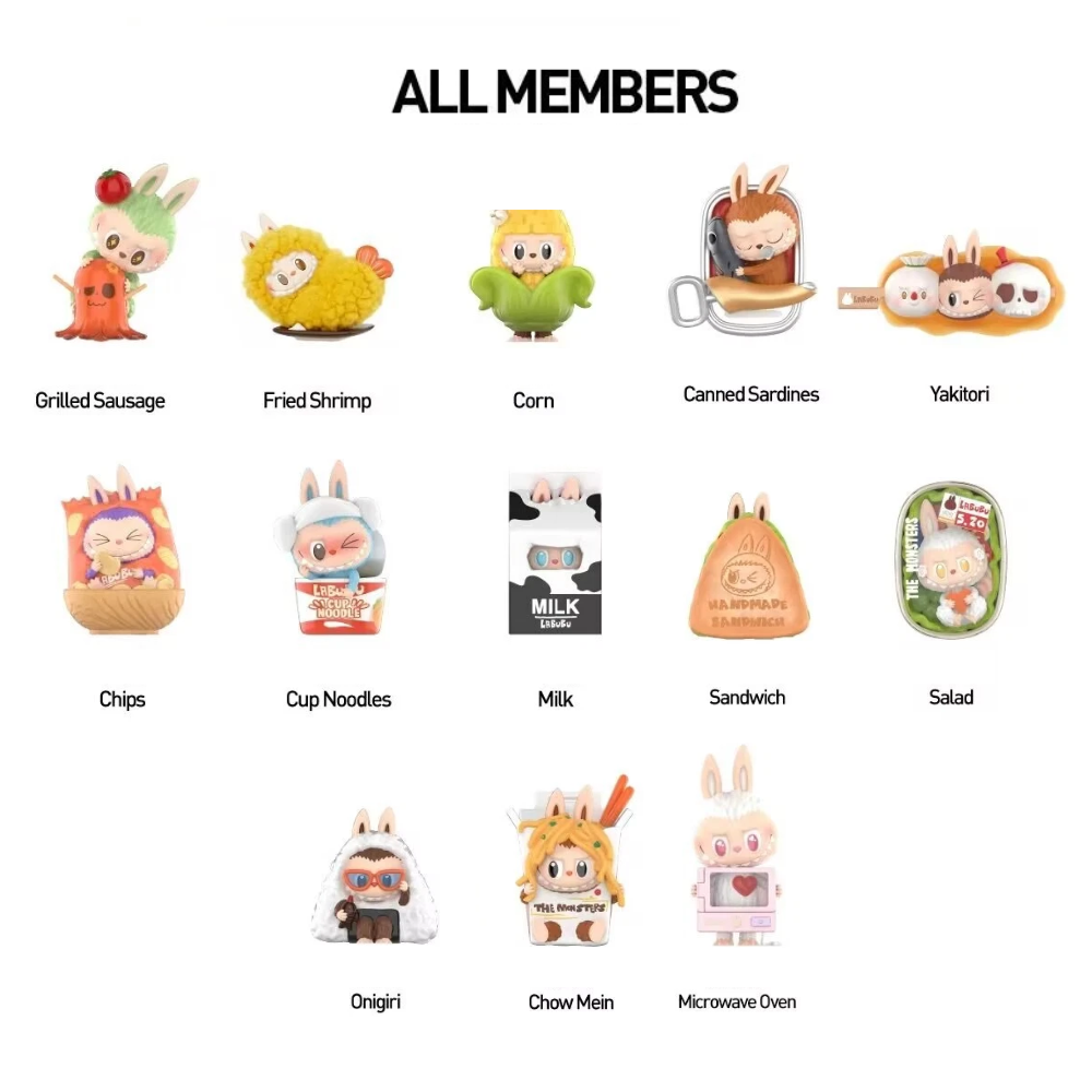 Pop Mart Plushie Pop Mart Labubu The Monsters Wacky Mart Figures - Single Blind Box