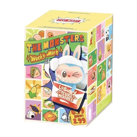 Pop Mart Plushie Pop Mart Labubu The Monsters Wacky Mart Figures - Single Blind Box