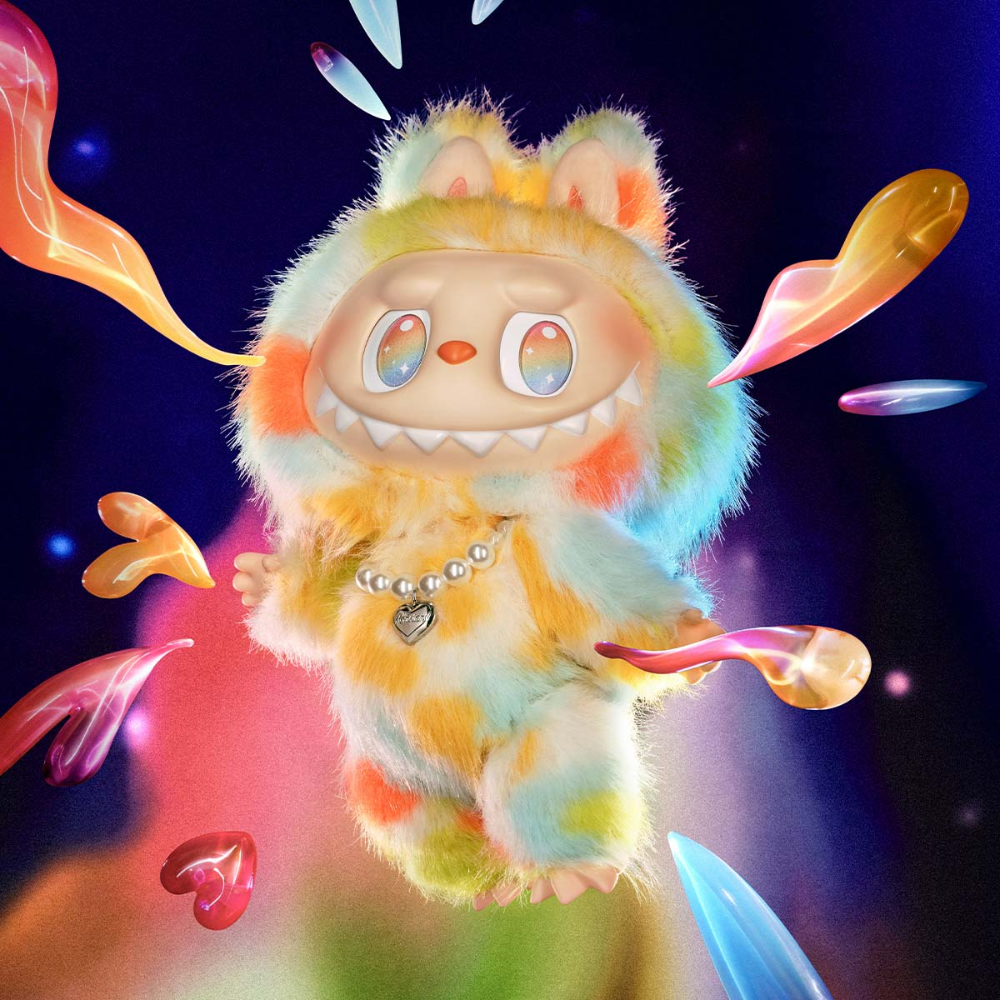 Pop Mart Plushie THE MONSTERS Big into Energy Series - ROCK THE UNIVERSE Vinyl Plush Large Doll