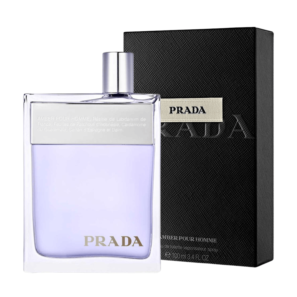 Prada Men's Aftershave Prada Amber Pour Homme Eau de Toilette Men's Aftershave Spray (100ml)