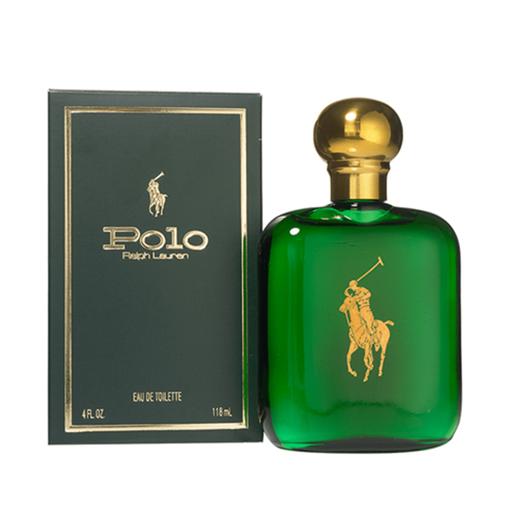 Green polo top ralph lauren cologne