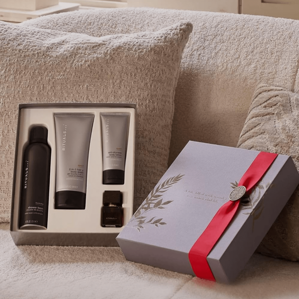 Rituals Homme Medium Men's Aftershave Gift Set 4 Piec