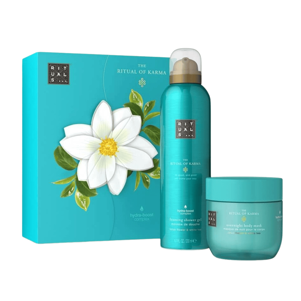 Rituals Skin Care Rituals The Ritual of Karma Gift Set (200ml Foaming Shower Gel + 125ml Overnight Body Mask)