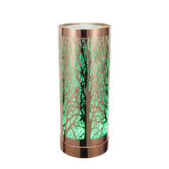 Sense Aroma Diffuser Sense Aroma Colour Changing Tree Wax Burner with Gold Trim