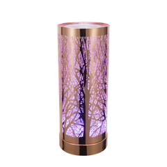 Sense Aroma Diffuser Sense Aroma Colour Changing Tree Wax Burner with Gold Trim