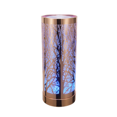 Sense Aroma Diffuser Sense Aroma Colour Changing Tree Wax Burner with Gold Trim