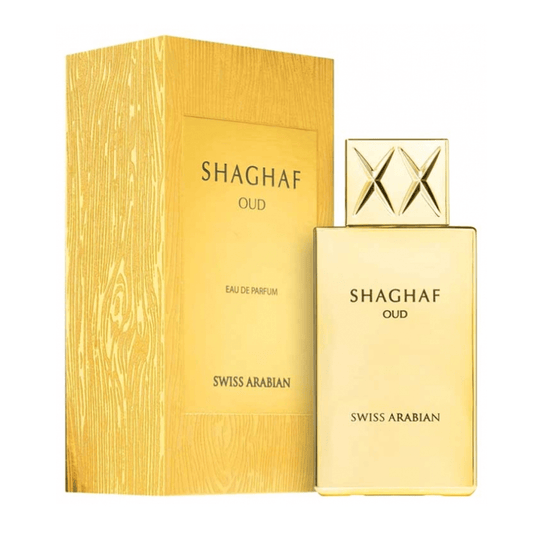 Swiss Arabian Unisex Perfume Swiss Arabian Shaghaf Oud Eau de Parfum Unisex Fragrance Spray (75ml)