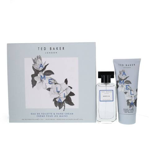 Ted Baker Women's Perfume Ted Baker Amelia Eau de Toilette Women's Perfume Spray Gift Set (50ml) with Hand Cream