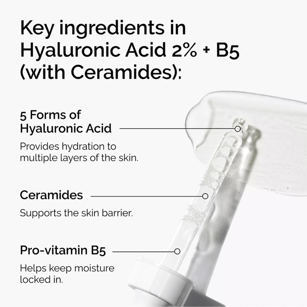 The Ordinary Skin Care The Ordinary Hyaluronic Acid 2% + B5 (30ml, 60ml)