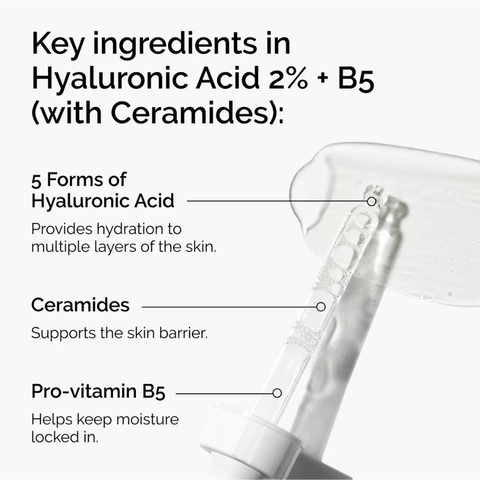 The Ordinary Skin Care The Ordinary Hyaluronic Acid 2% + B5 (30ml, 60ml)