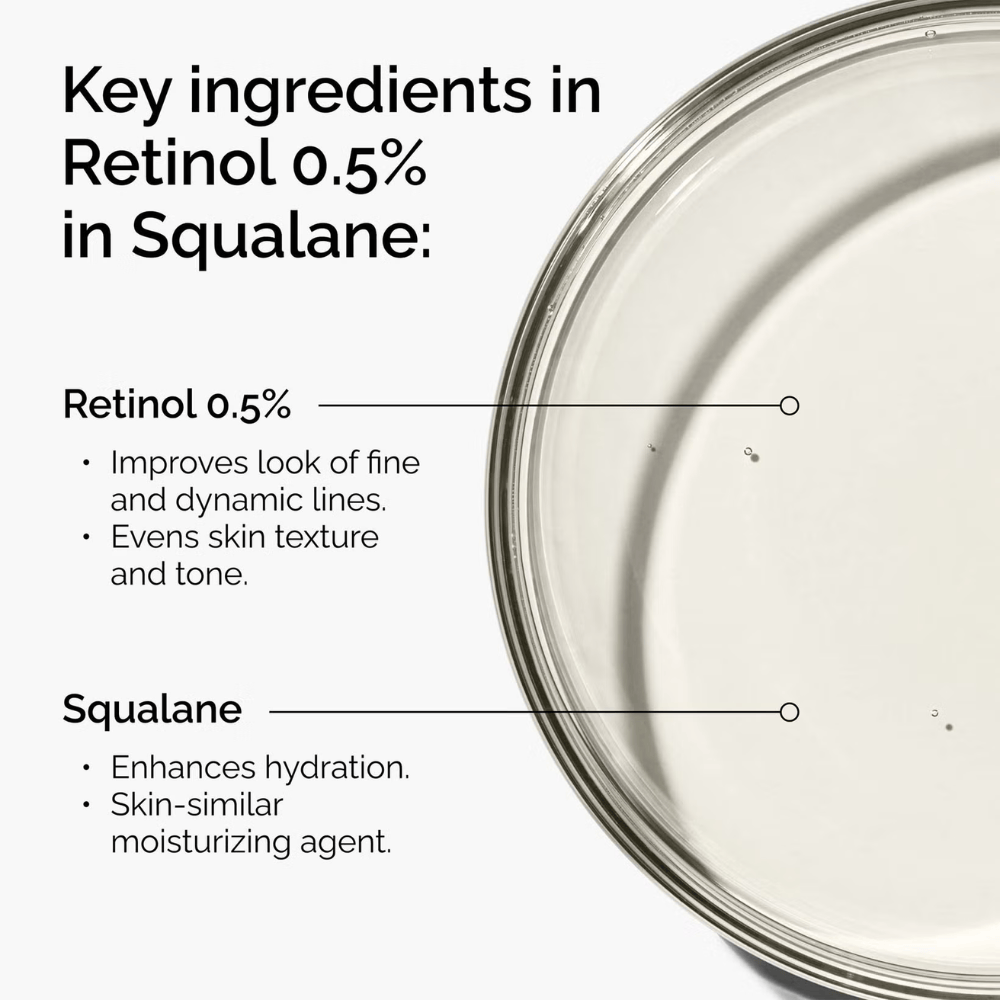The Ordinary Skin Care The Ordinary Retinol 0.5% in Squalane (30ml)