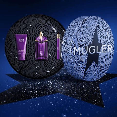 Thierry Mugler Women's Perfume Thierry Mugler Alien Eau de Parfum Women's Gift Set Spray (60ml) with Body Lotion and 10ml EDP