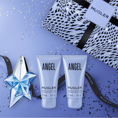 Thierry Mugler Women's Perfume Thierry Mugler Angel Eau de Parfum Women's Perfume Spray Gift Set (25ml) with Body Lotion x2