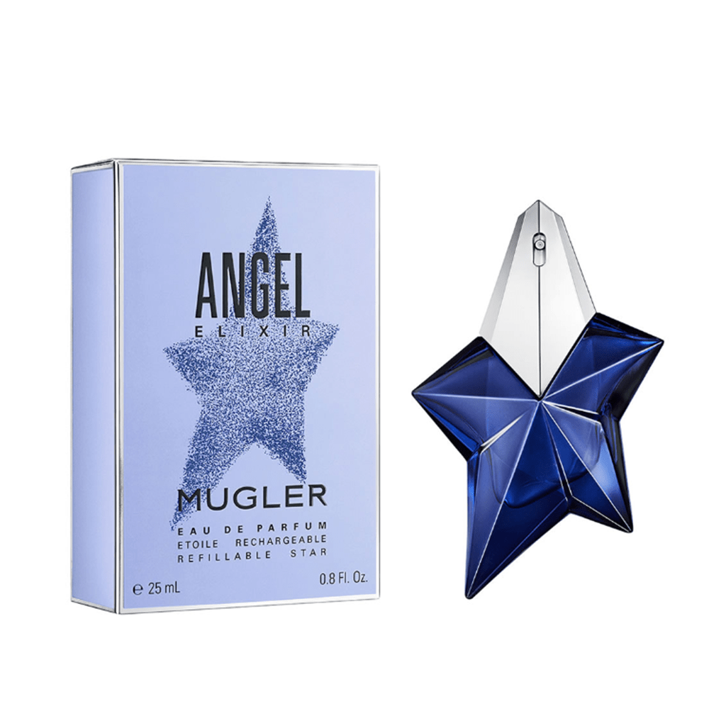 Thierry Mugler Angel Elixir EDP Refillable Women's Perfume Spray 25ml ...