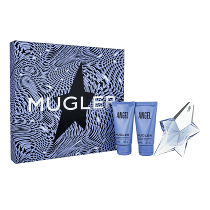 Thierry Mugler Women's Perfume Thierry Mugler Angel Women's Perfume Gift Set (25ml EDP + 50ml Shower Gel + 50ml Body Lotion)