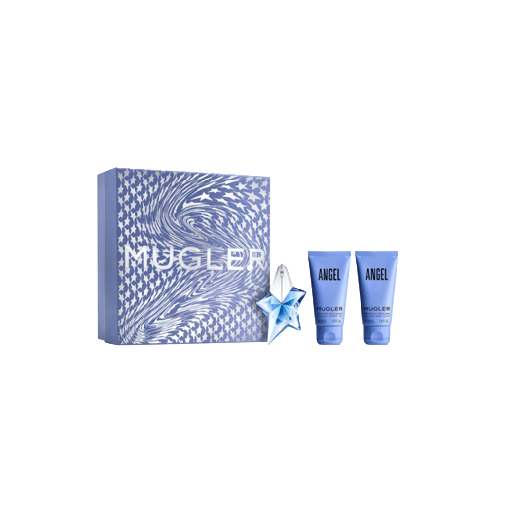 Thierry Mugler Women's Perfume Thierry Mugler Angel Women's Perfume Gift Set (25ml EDP + 50ml Shower Gel + 50ml Body Lotion)