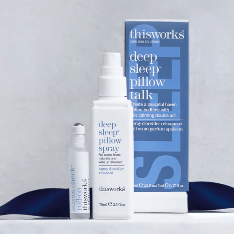 this-works Skin Care This Works Deep Sleep Pillow Talk 75ml + 5ml Stress Check Roll-on Set