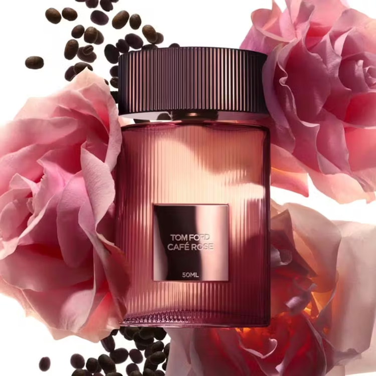 Tom Ford Women's Perfume Tom Ford Cafe Rose Women's Gift Set (50ml EDP + 10ml EDP)