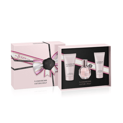 Viktor & Rolf Women's Perfume Viktor & Rolf Flowerbomb Eau de Parfum Gift Set (30ml) with 50ml Body Lotion and 40ml Body Cream