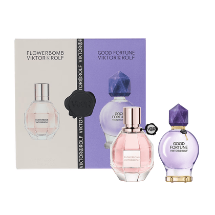 Viktor & Rolf Women's Perfume Viktor & Rolf Miniatures Gift Set 2 x 7ml EDP-S (Flowerbomb EDP + Good Fortune)