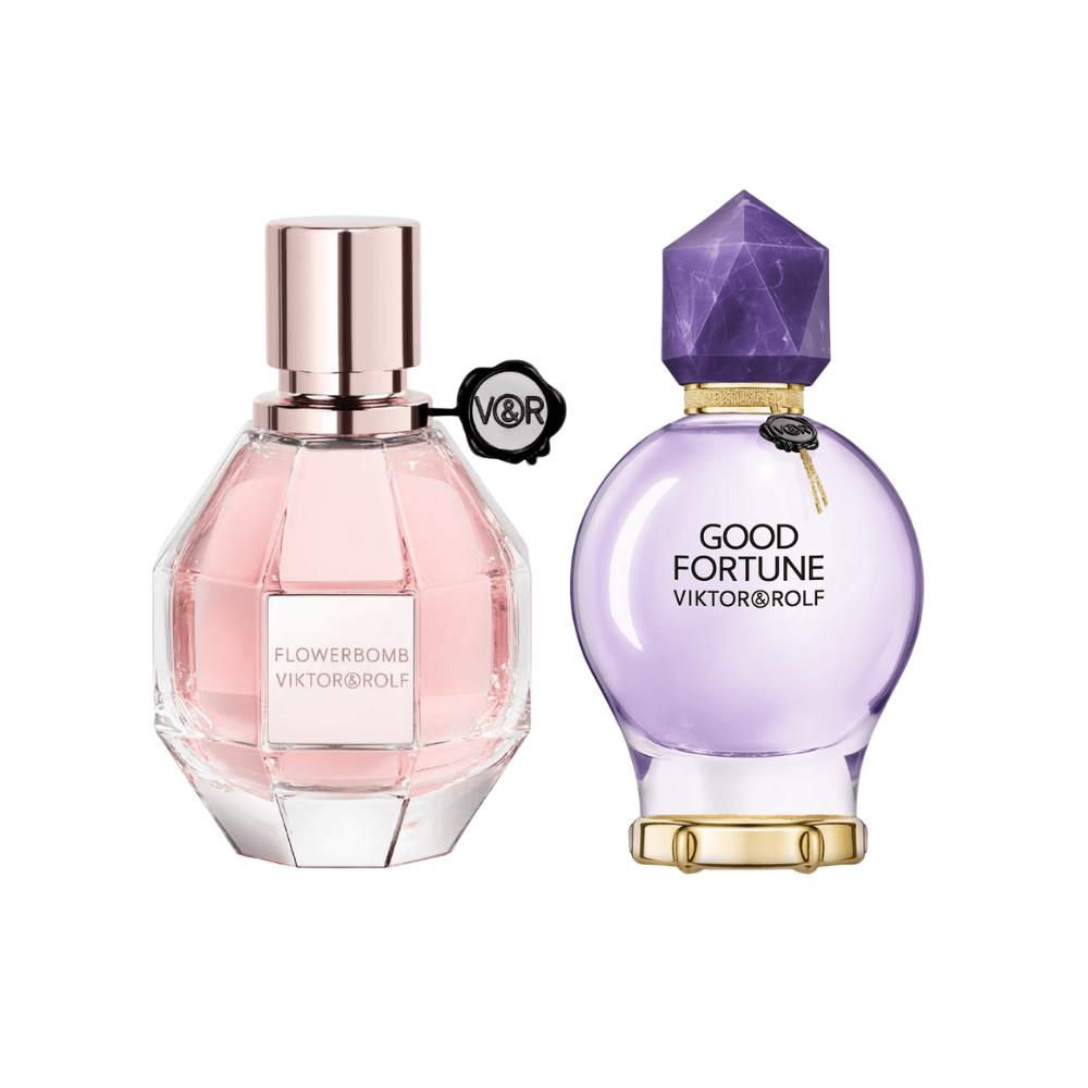 Viktor & Rolf Women's Perfume Viktor & Rolf Miniatures Gift Set 2 x 7ml EDP-S (Flowerbomb EDP + Good Fortune)